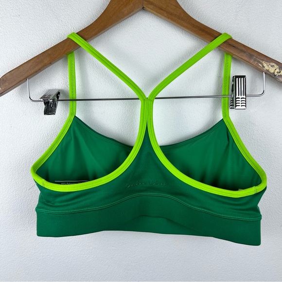 NEW Outdoor Voices Green Racer Back Sport Bra - Picture 5 of 6